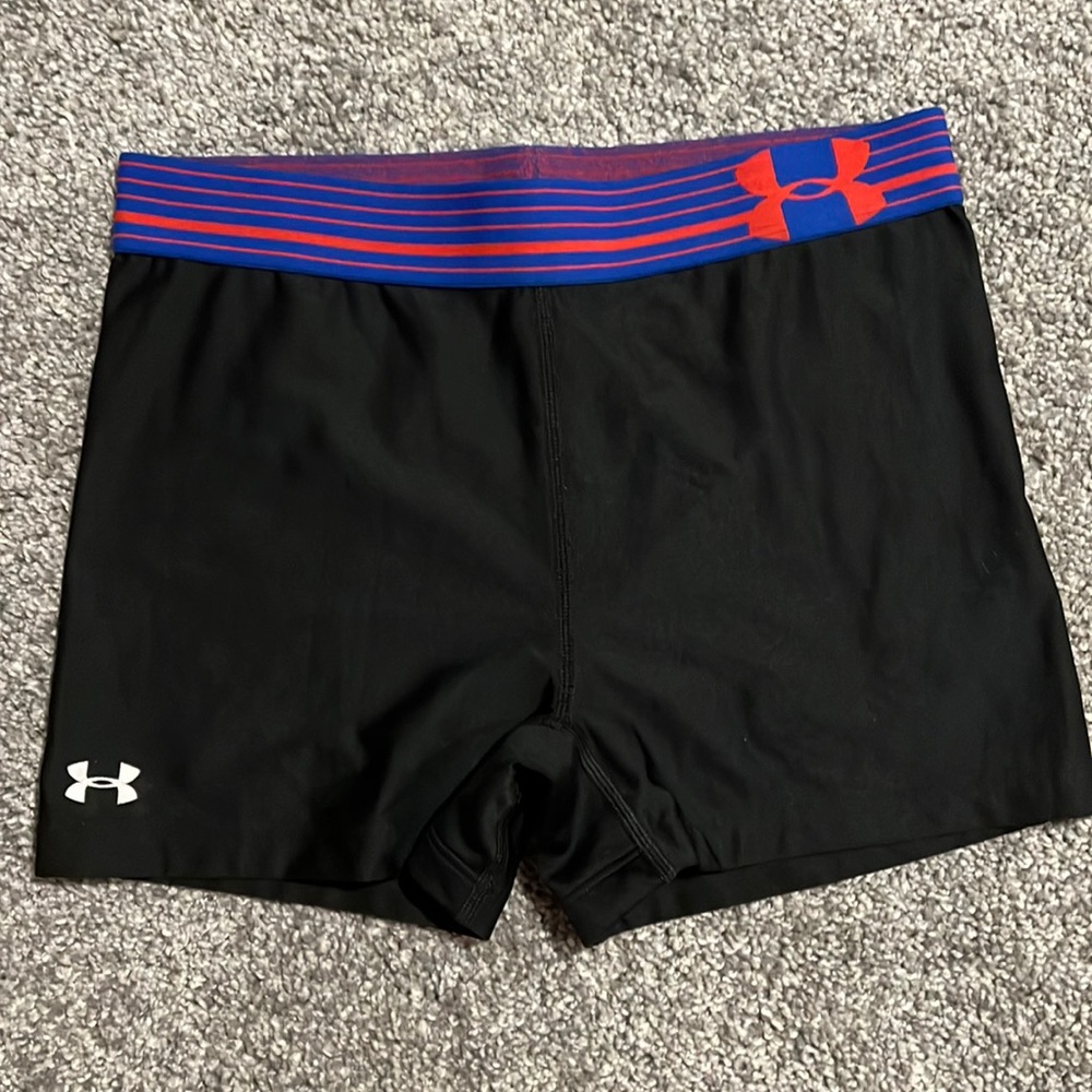 Under armor spandex shorts